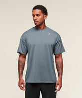 Arrival Oversized T-Shirt Iron Blue