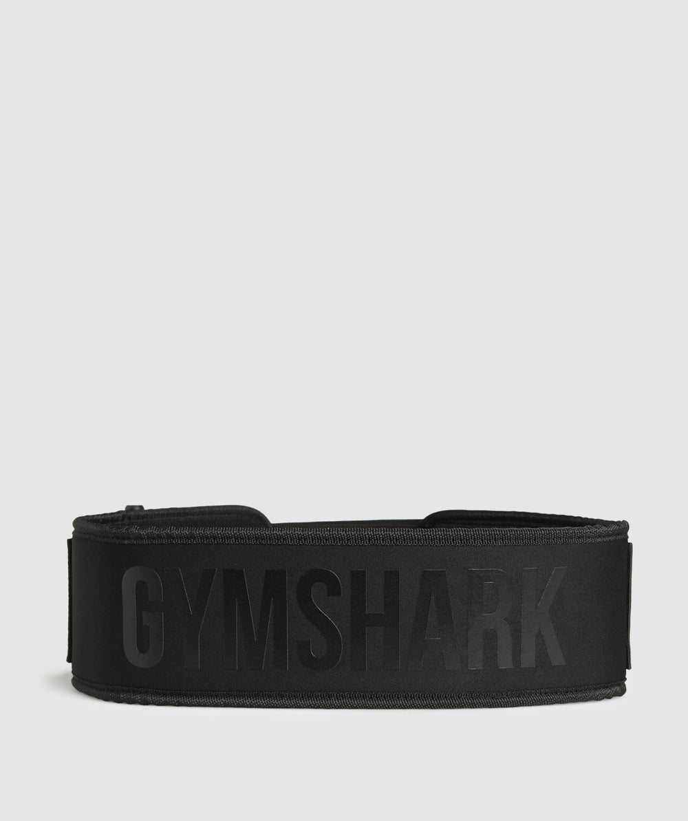 Velcro Weightlifting Belt Black