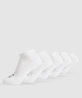Trainer Sock 5pk White
