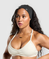 Diffuse Single Layer Sweat Headband Black