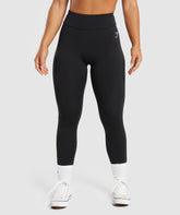 Power Regular Leggings Black