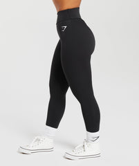 Power Regular Leggings Black