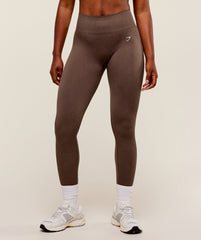 Adapt Fleck x Whitney Leggings Soft Brown/Chestnut Pink