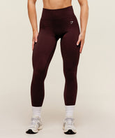 Adapt Fleck x Whitney Leggings Cherry Purple/Rich Maroon