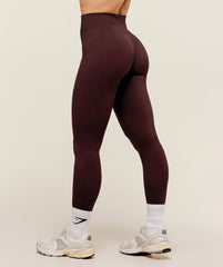 Adapt Fleck x Whitney Leggings Cherry Purple/Rich Maroon