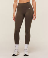Lifting Pocket Leggings Archive Brown