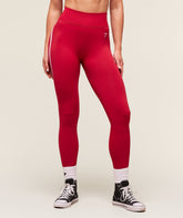 Lift Varsity Seamless Leggings Carmine Red