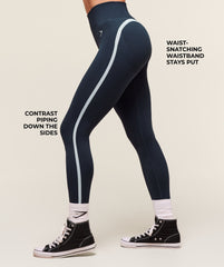 Lift Varsity Seamless Leggings Heavy Blue