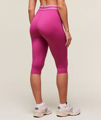 Retro Capri Leggings Winning Pink