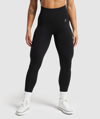 Lift Seamless Leggings Black/Black Marl