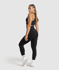 Lift Seamless Leggings Black/Black Marl