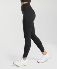 Crossover Leggings Black