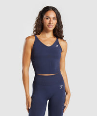Vital Midi Tank Heavy Blue Marl