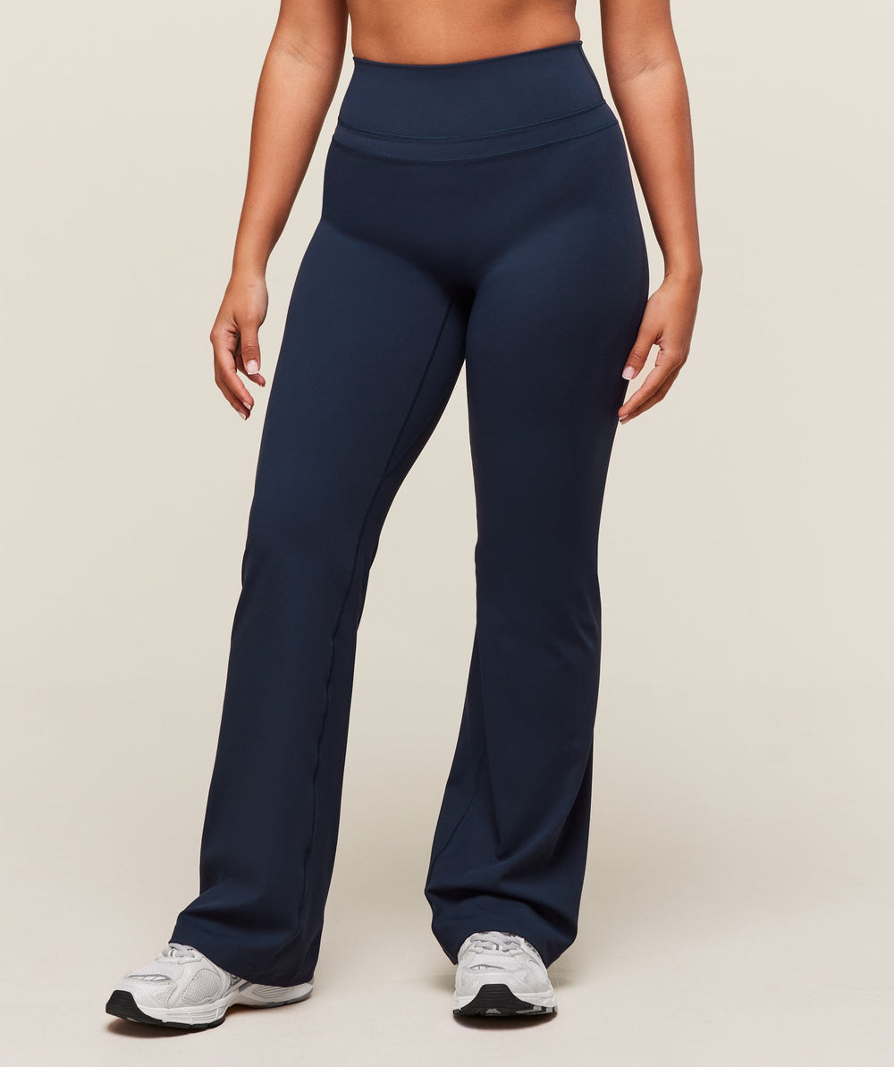 Whitney Flared Leggings Navy