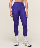 Ribbed Contour Leggings Cobalt Purple