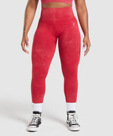 Gains Seamless Leggings Carmine Red