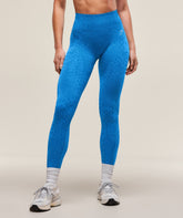 Adapt X Whitney Animal Seamless Leggings Barbell Blue/Gentle Blue