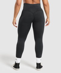 Gains Seamless Leggings Black