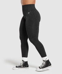 Adapt Safari Seamless Leggings Black/Asphalt Grey