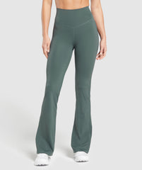 Elevate Flared Leggings 2.0 Slate Teal