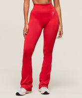 Vital Soft Flared Legging Velocity Red