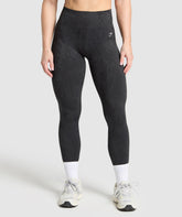 Adapt Camo Seamless Leggings Black