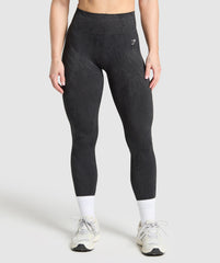 Adapt Camo Seamless Leggings Black