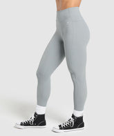 Lifting Pocket Leggings Denim Grey