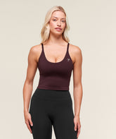 Training Shelf Cami Tank Cherry Purple