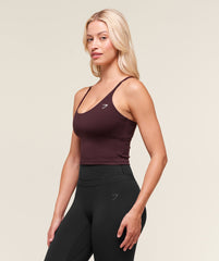 Training Shelf Cami Tank Cherry Purple