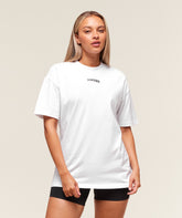Block Oversized T-Shirt White