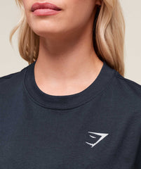Training Oversized T-Shirt Heavy Blue