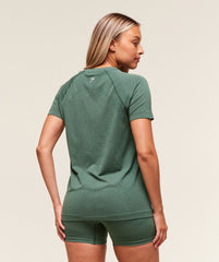 Vital Light T-Shirt Obsidian Green Marl