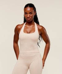 Adapt Fleck x Whitney Tank With Shelf Coconut White