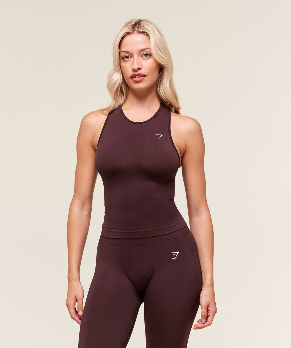 Everyday Seamless Tight Fit Tank Cherry Purple