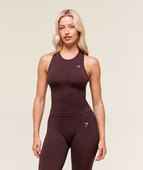 Everyday Seamless Tight Fit Tank Cherry Purple