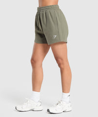 Training Fleece Shorts Base Green