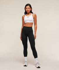 Alpha High Support Sports Bra White
