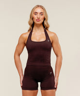 Adapt Fleck x Whitney Tank With Shelf Cherry Purple/Rich Maroon