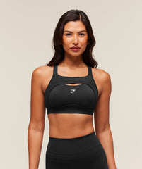 Alpha High Support Sports Bra Black