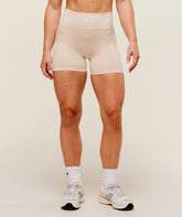 Adapt Fleck x Whitney Seamless Shorts Coconut White