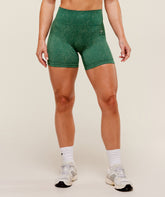 Adapt Fleck x Whitney Seamless Shorts Lift Green/Clay Green
