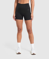 Corset Seamless Shorts Black