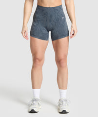 Adapt Camo Seamless Shorts Titanium Blue/Denim Grey