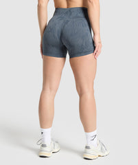 Adapt Camo Seamless Shorts Titanium Blue/Denim Grey