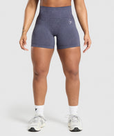 Adapt Fleck Seamless Shorts Weighted Purple/Metal Purple