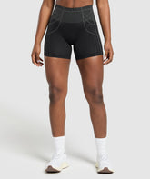Apex Seamless Shorts Black/Graphite Grey
