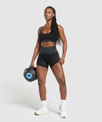 Apex Seamless Shorts Black/Graphite Grey