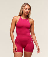 Everyday Seamless Tank With Shelf Build Pink