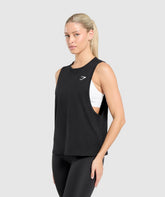 Training Drop Arm Tank Black